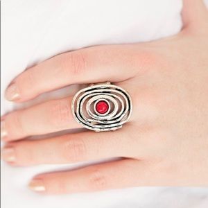 Fiery Red Stretch Ring NWT